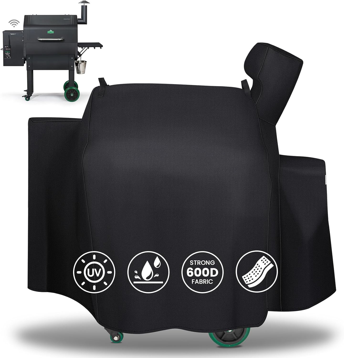 QuliMetal Grill Cover for Green Mountain Daniel Boone Grills