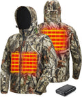TIDEWE Heated Jacket for Men with Battery Pack - All-Season Warmth