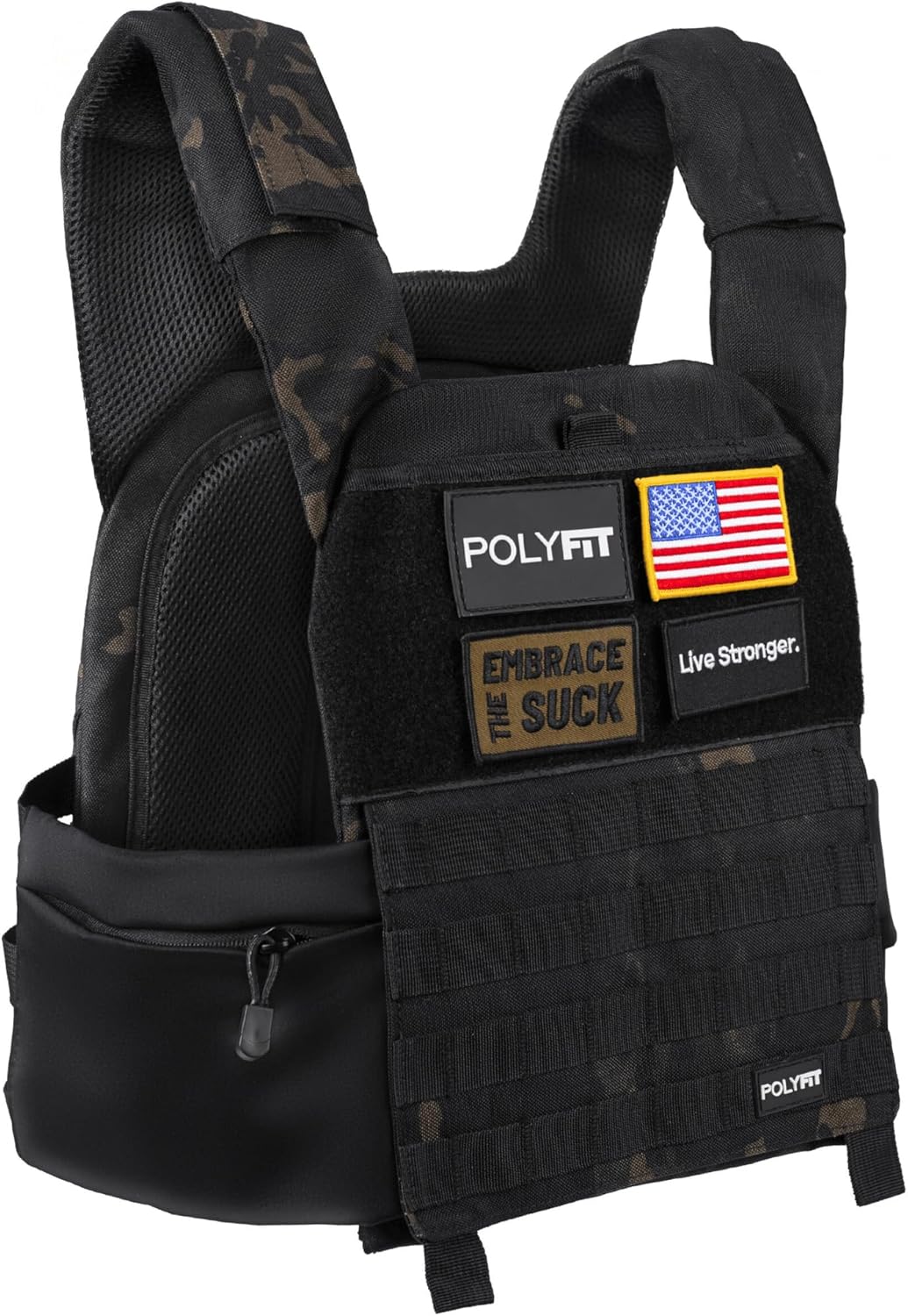 POLYFIT Weighted Vest for Strength and Endurance Training