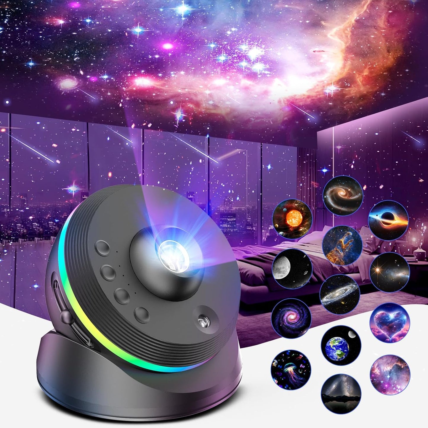 Transform Your Space with VanSmaGo Galaxy Projector