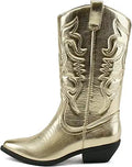 Soda Reno Women Western Cowboy Pointed Toe Knee High Boots Review