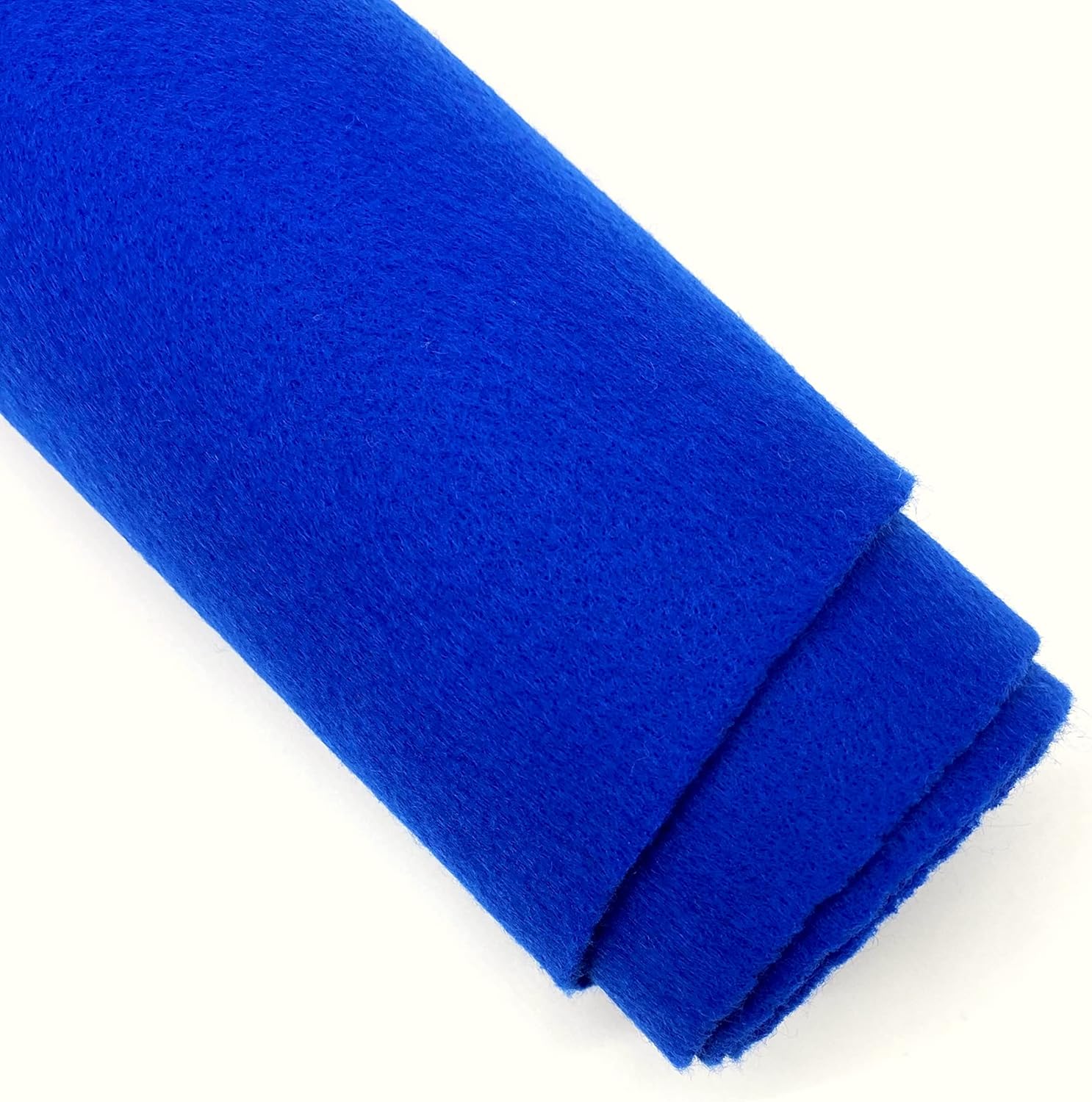 Versatile Acrylic Felt Fabric for DIY Crafts - Royal Blue 3 Yards
