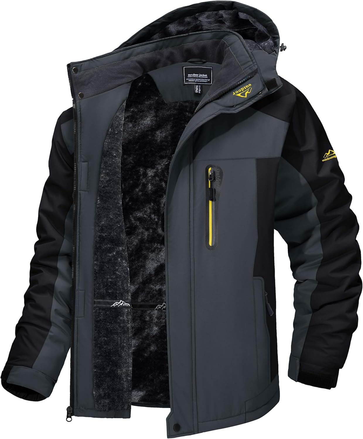 TACVASEN Men's Winter Ski Jacket Waterproof Snow Coats Review