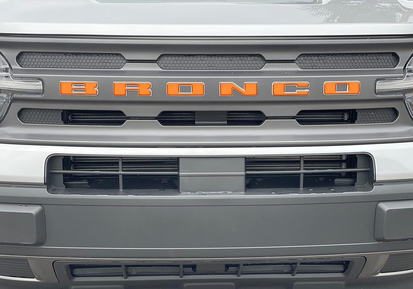 Grille Letter Overlays for 2021-2026 Bronco Sport - TufSkinz