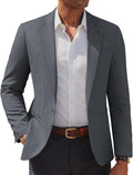 Men's Casual Blazer One Button Lightweight Sport Coat - Versatile PJ