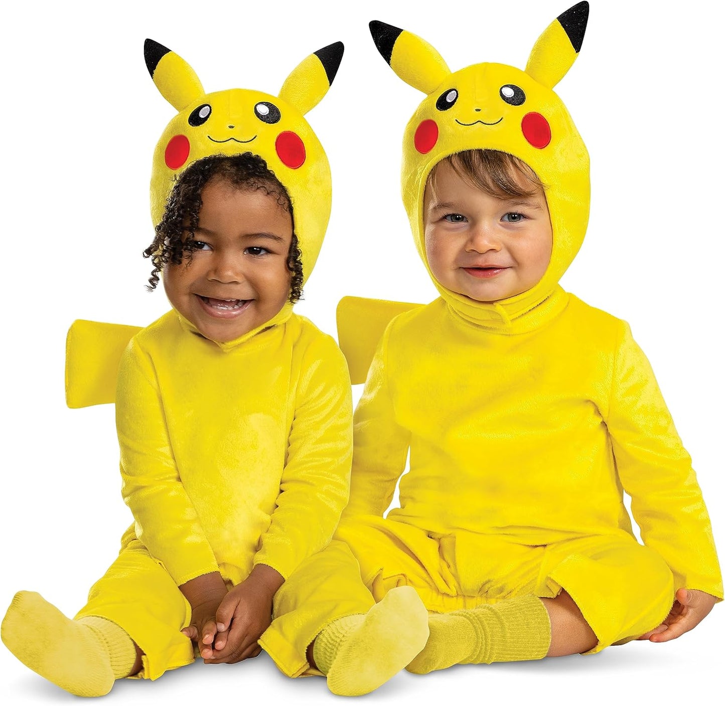 Adorable Pikachu Costume Romper for Toddlers - Perfect for Halloween