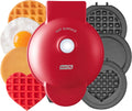 DASH Mini Waffle Maker - 3-in-1 System for Quick & Easy Fun!