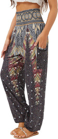 QIANXIZHAN High Waist Harem Pants - Pockets Included!