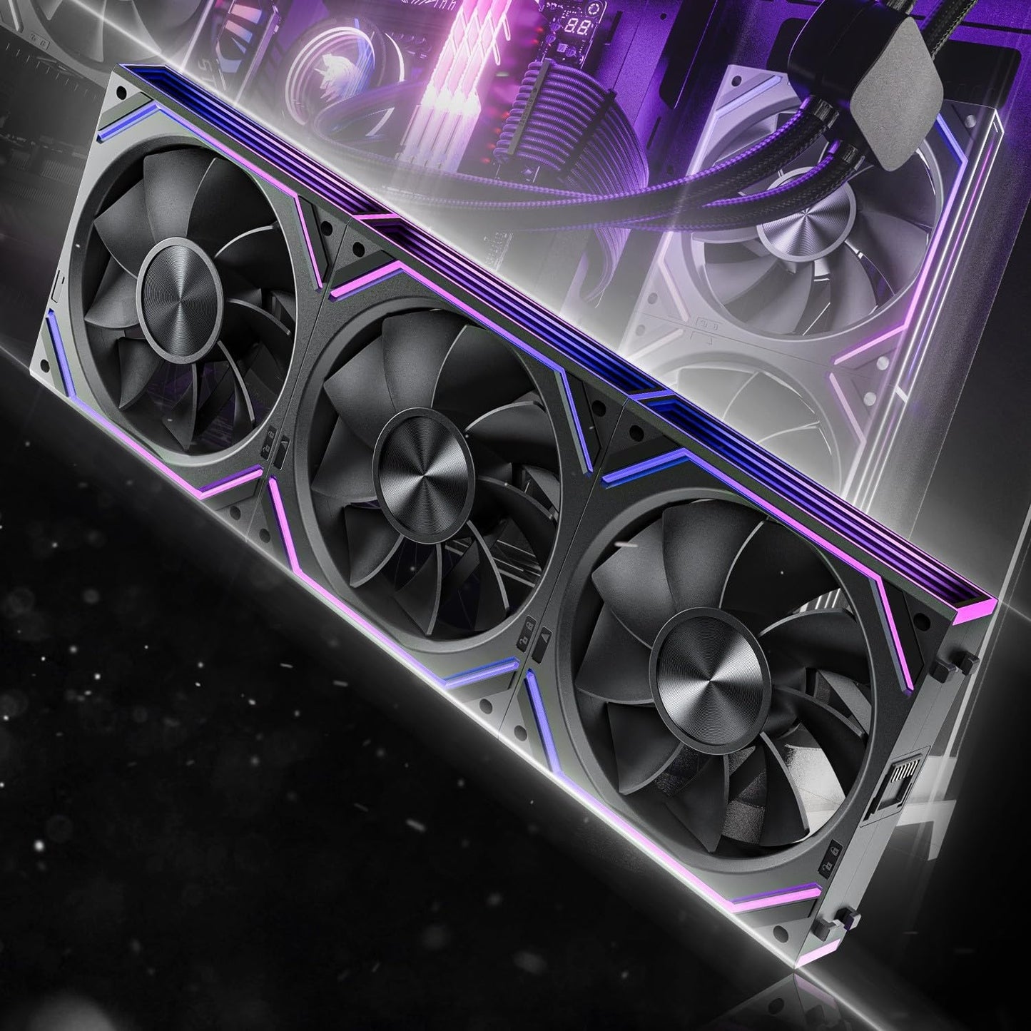 Asiahorse Dawn 120mm Case Fan: High Performance RGB Cooling