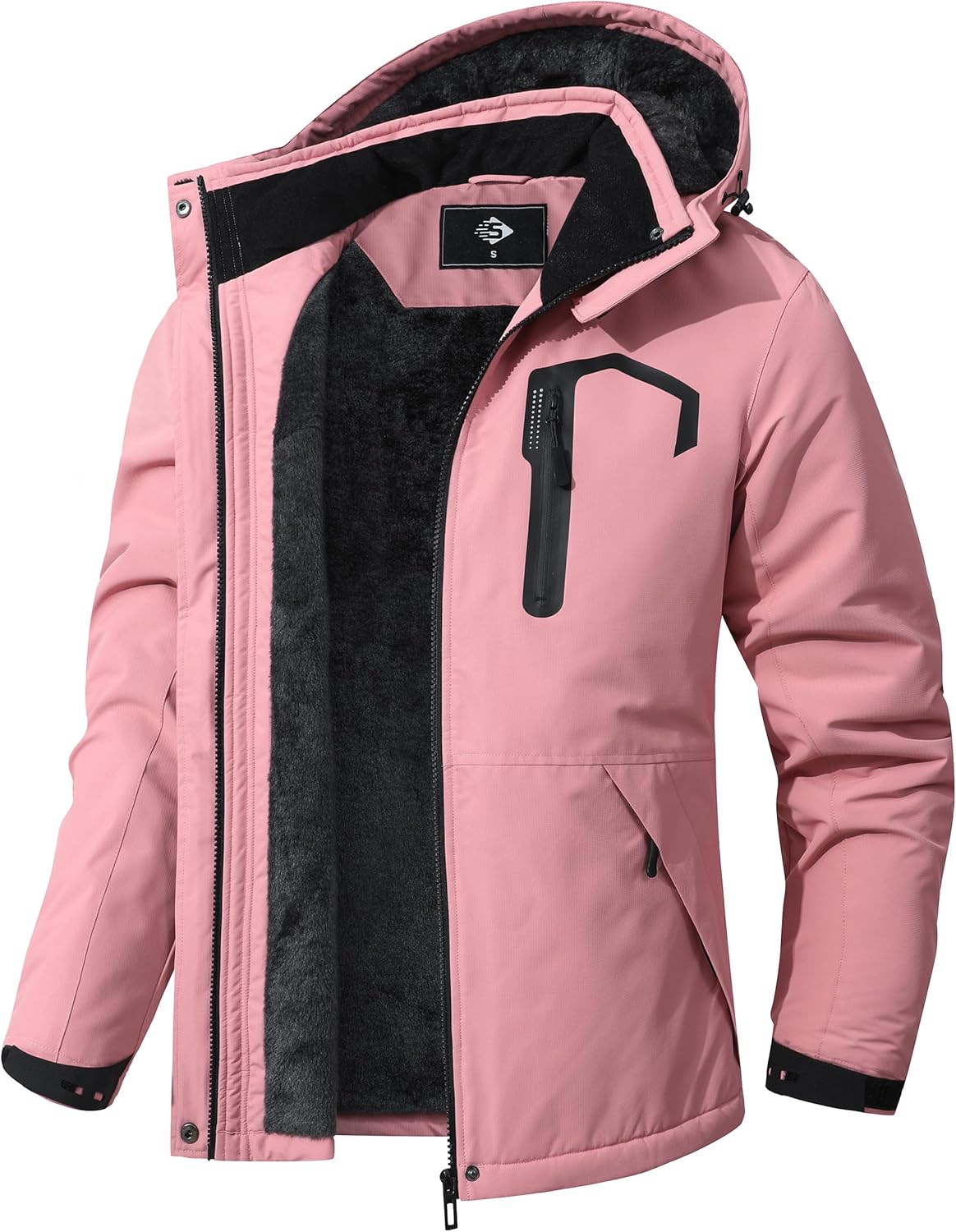Women's Waterproof Ski Jacket for Winter Sports and Outdoor Fun