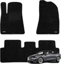 Superior Carpet Floor Mats for 2017-2023 Tesla Model 3 - Ultra-Thick