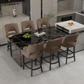 VKNOW Bar Stools Set of 6 Counter Height - Comfortable Modern Seating