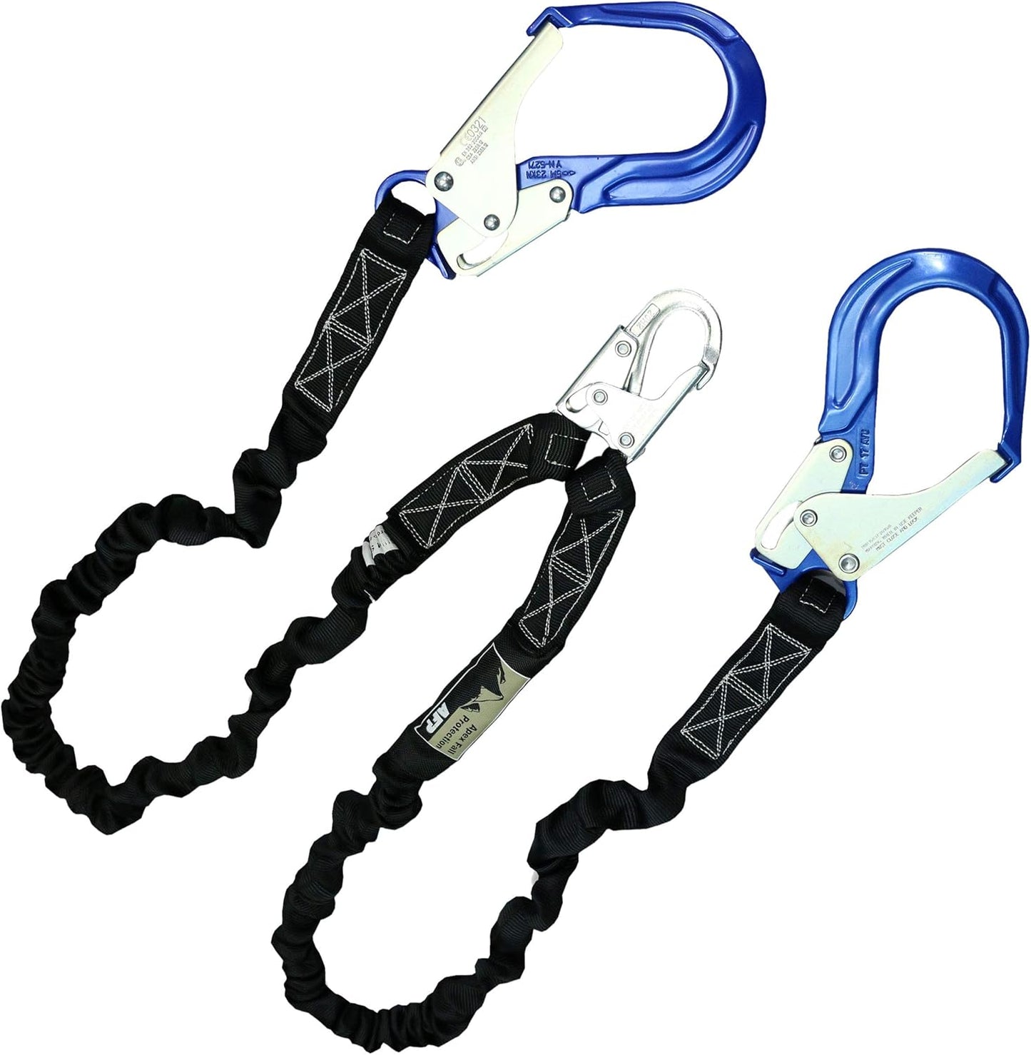 AFP 6FT Double Leg Internal Shock Absorbing Safety Lanyard