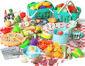 150Pcs Kitchen Playset for Toddlers - Pretend Cooking Set