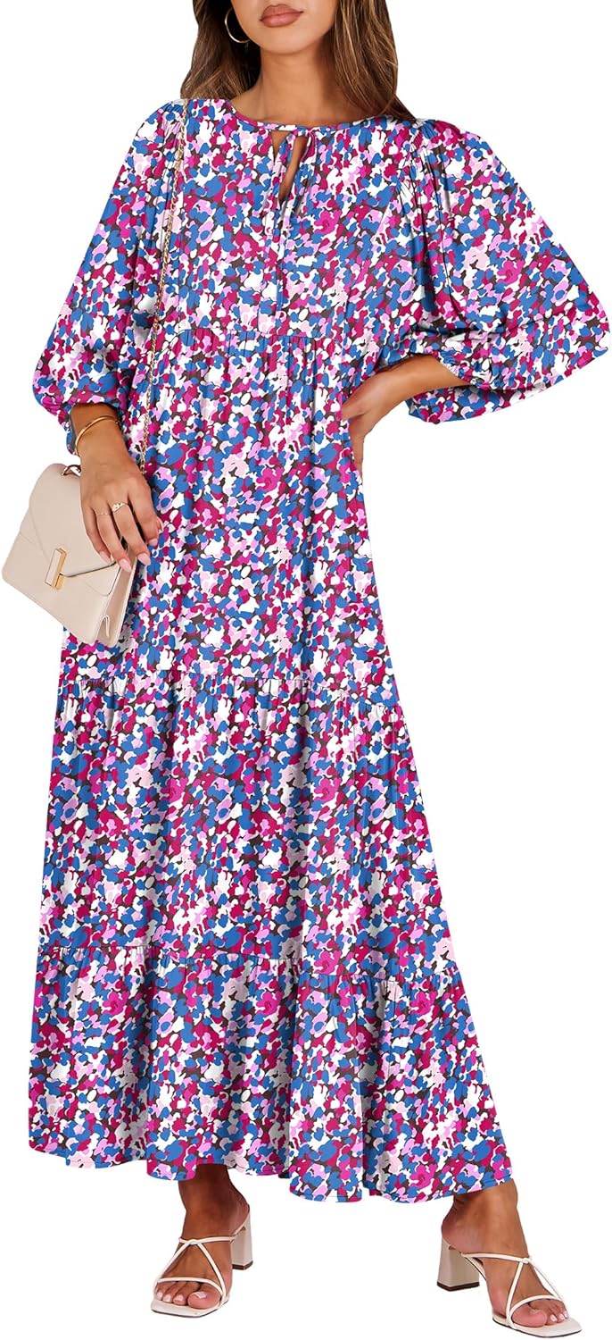 Boho Maxi Dresses for Women - Elegant Floral Summer Style
