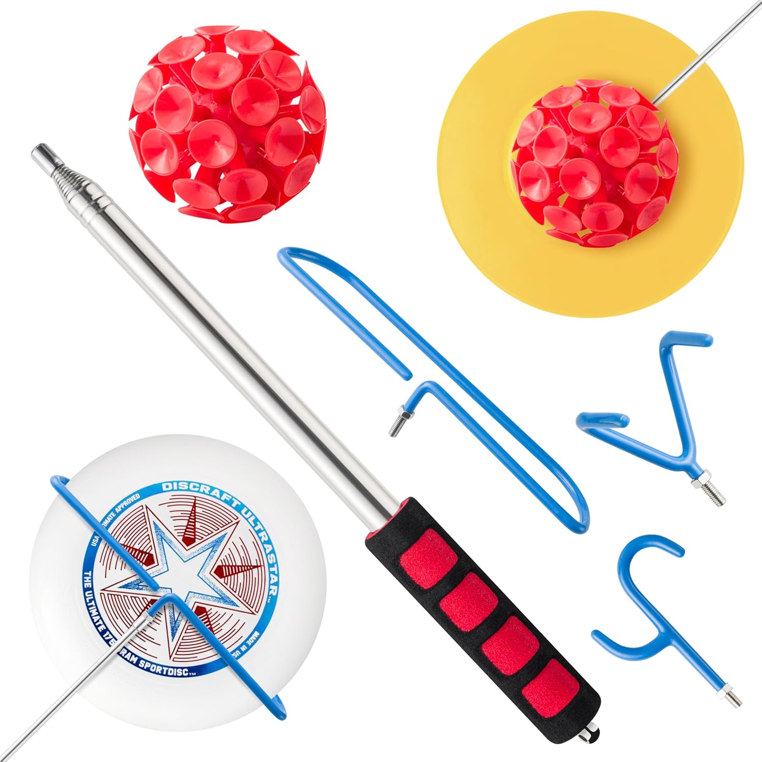 10ft Extendable Disc Golf Retriever - Retrieve with Ease!
