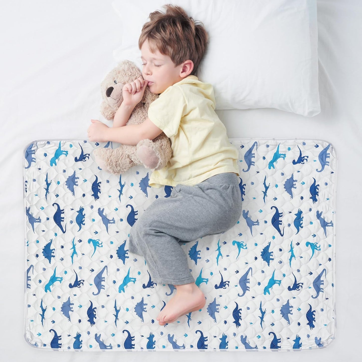 Organic Incontinence Pads for Kids - 5 Layer Waterproof Protectors