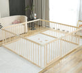 Conababy Large Wood Baby Playpen for Safe Indoor Playtime