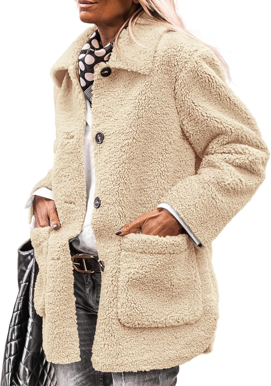 PRETTYGARDEN Women's Winter Faux Fur Coats for Cozy Style