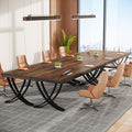 Conference Table for 6-8 People 78 in Rectangular - Sturdy Boardroom