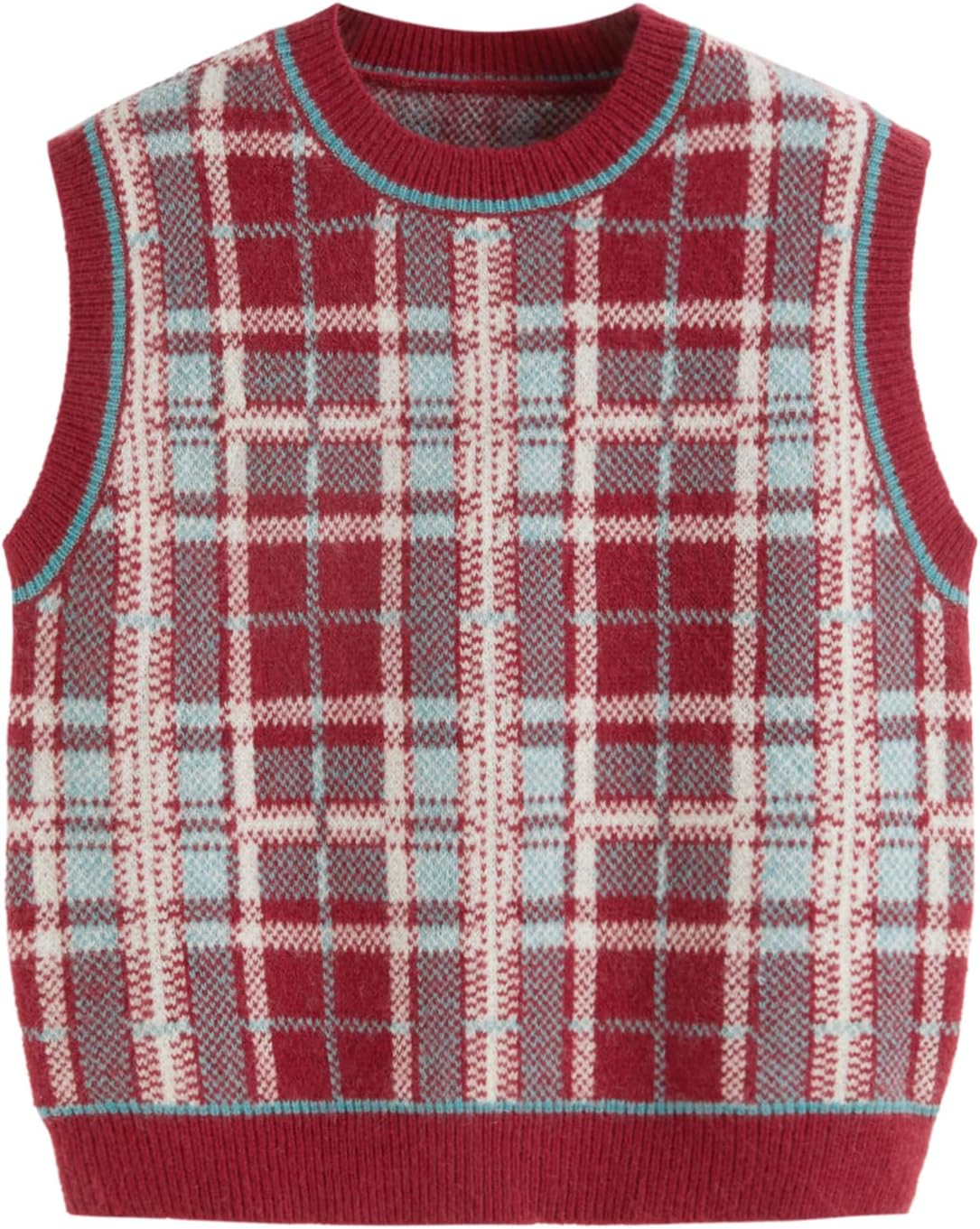 CIDER Sweater Vest Women Sleeveless Cropped Stylish Fall Outfit
