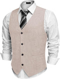 COOFANDY Men's Versatile Casual Vests for Any Business Occasion