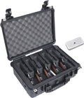 5 Pistol and 20 Magazine Pre-Cut Heavy Duty Waterproof Case - Secure