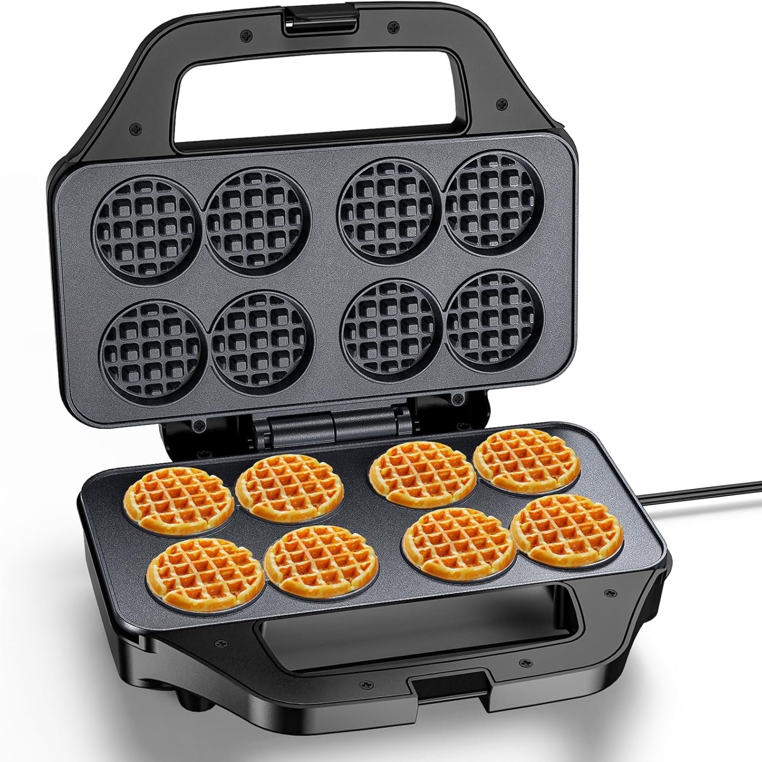 Fun-Sized Waffle Maker for Kids by HomCozy