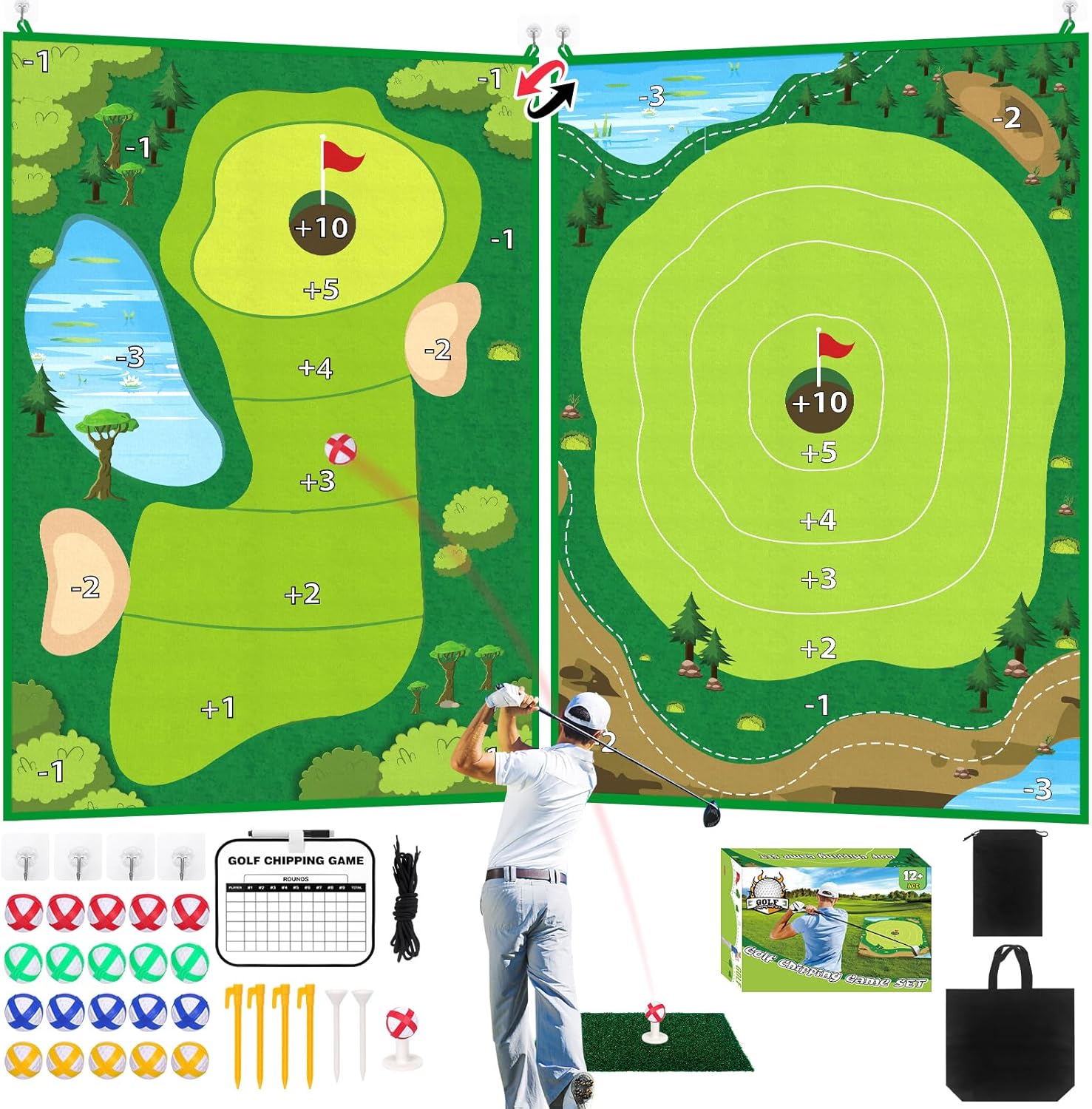 Improve Your Short Game with Double-Side Golf Set