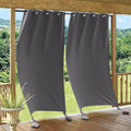 Outdoor Curtains Windproof Waterproof Blackout Curtains - Patio
