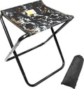Camping Stool Portable Folding Stool 12in - Compact Travel Seat