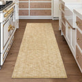 LEEVAN Washable Kitchen Runner 2ft x 6ft - Durable Reversible Cotton