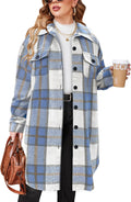 Stylish Plus Size Flannel Shirts for Women in Classic Plaid Design