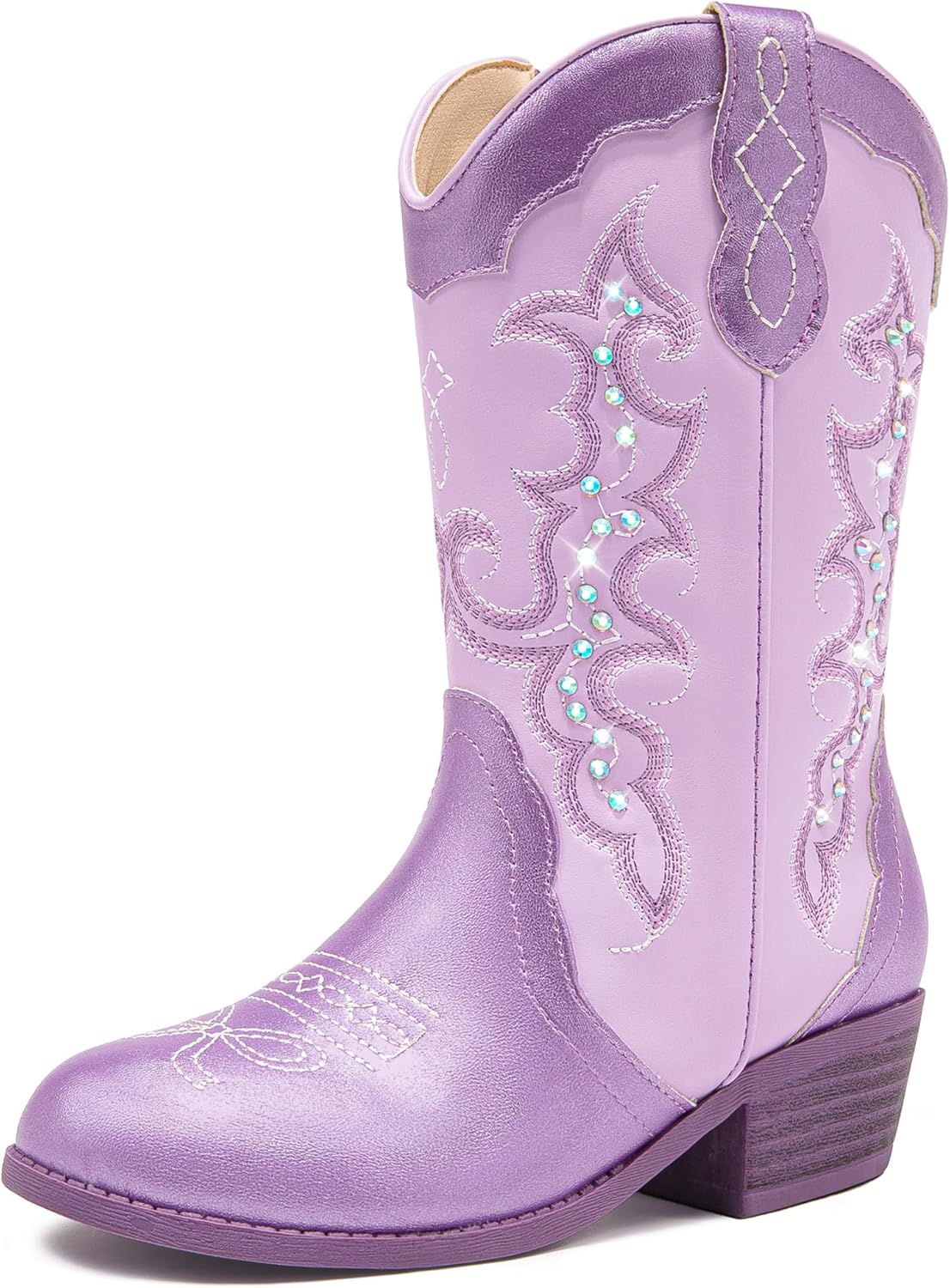 Girls Cowboy Boots with Rhinestones for Stylish Little Cowgirls