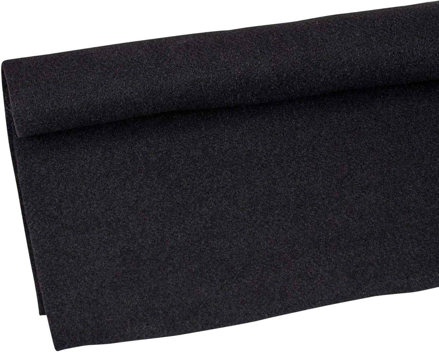 Absolute New CC15BK 15-Feet Long Black Carpet for Sub Box