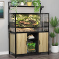 Reptile Tank Stand Terrarium Stand 48 in x 24 in - Fits to 120 Gallon