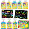 Scratch Art Party Favors 36 Pack - Rainbow Scratch Notebooks for Kids