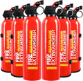 6 Pack Fire Extinguisher for Home with Wall Mount - Compact