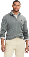 Izod Mens Performance Comfort Quarter Zip Shirt for Men - Soft Stretch