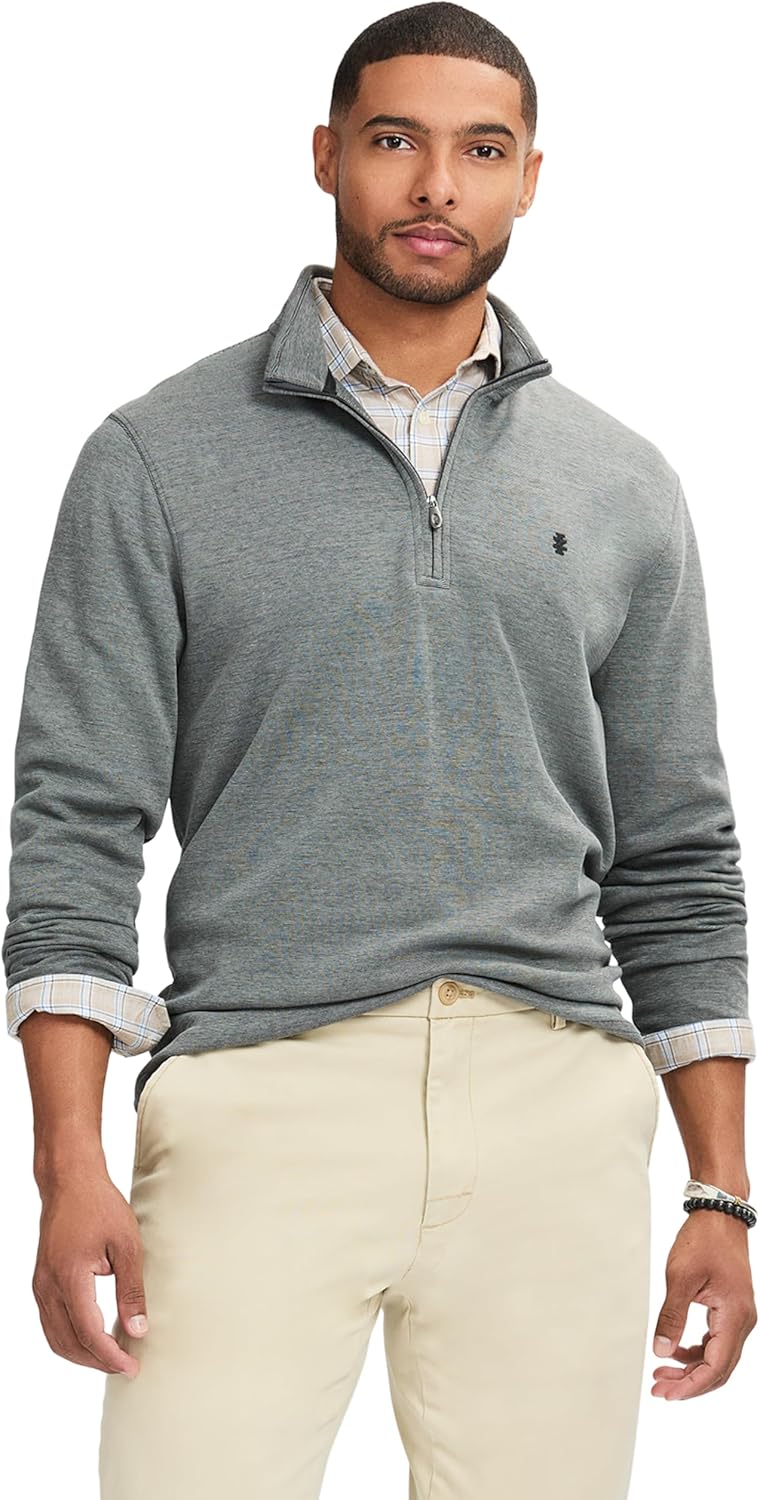 Izod Mens Performance Comfort Quarter Zip Long Sleeve Shirt Review