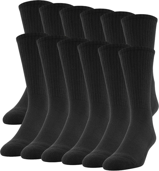 Gildan Men's Performance Crew Socks for Ultimate Comfort
