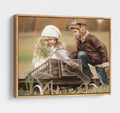 Personalized Custom Canvas Prints Photo On Canvas 24x36 - Framed Wall