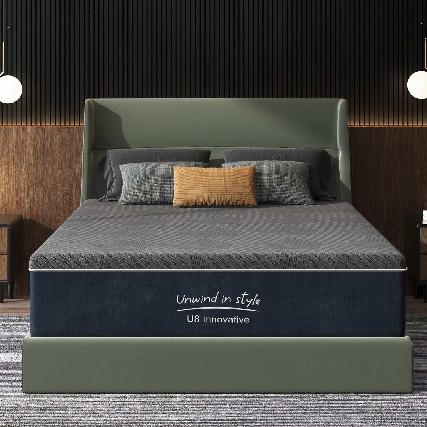 12 Inch Gel Memory Foam Mattress for Side and Back Sleepers
