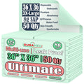 Chucks Disposable Underpads 36x36 in 50-Pack - Super Absorbent Bed