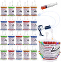 WYNK Halloween Blood Bag Drink Cups, 50 Pack - Fun Vampire Party Cups