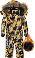Kid's Snowsuit One-Piece Ski Suit - Waterproof, Warm Fit