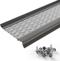 Micromesh 5 in Gutter Guards 35 ft Teretone - Stainless Mesh