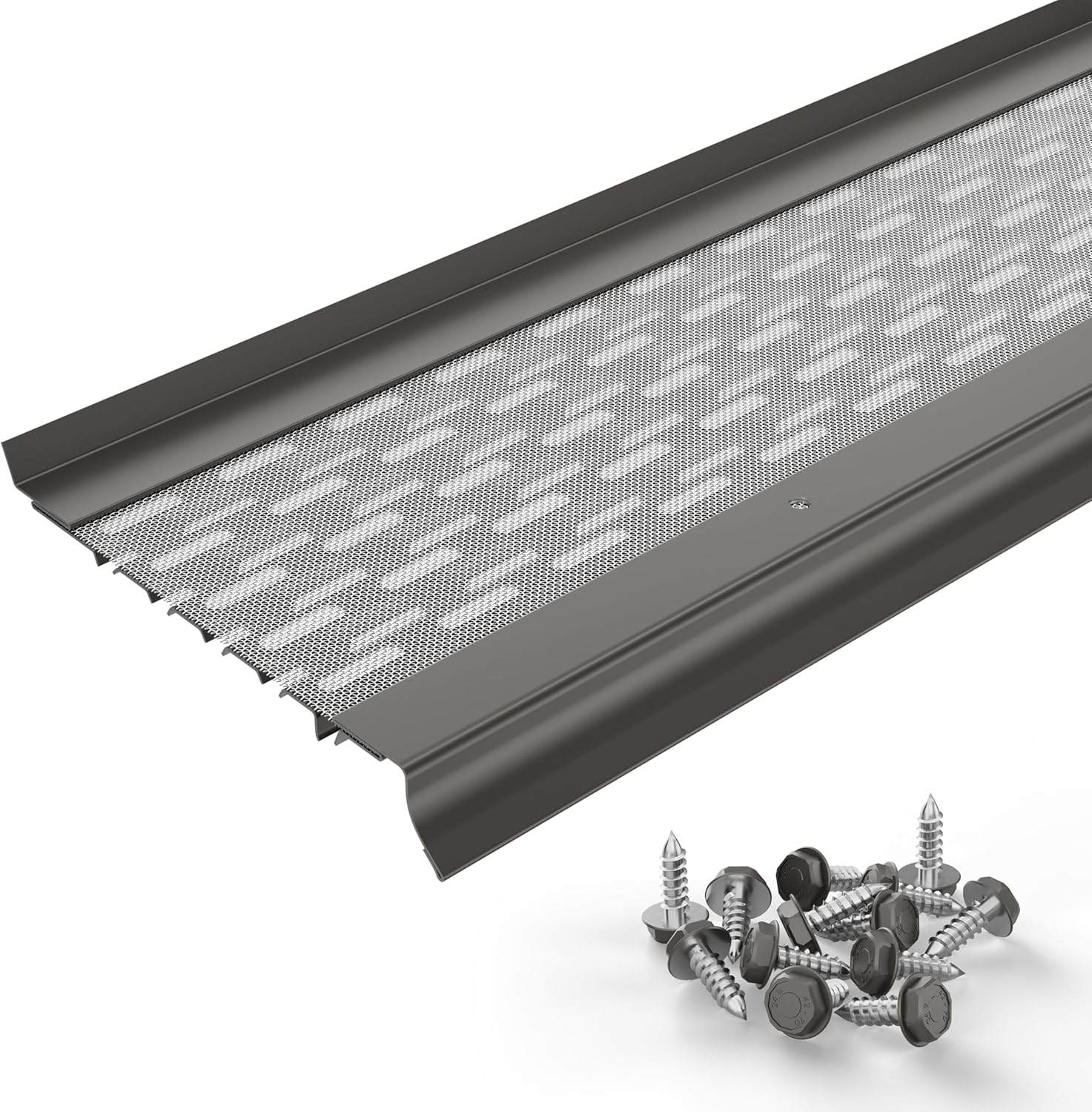 Micromesh Gutter Guards Leaf Protection for 5 inch Gutters