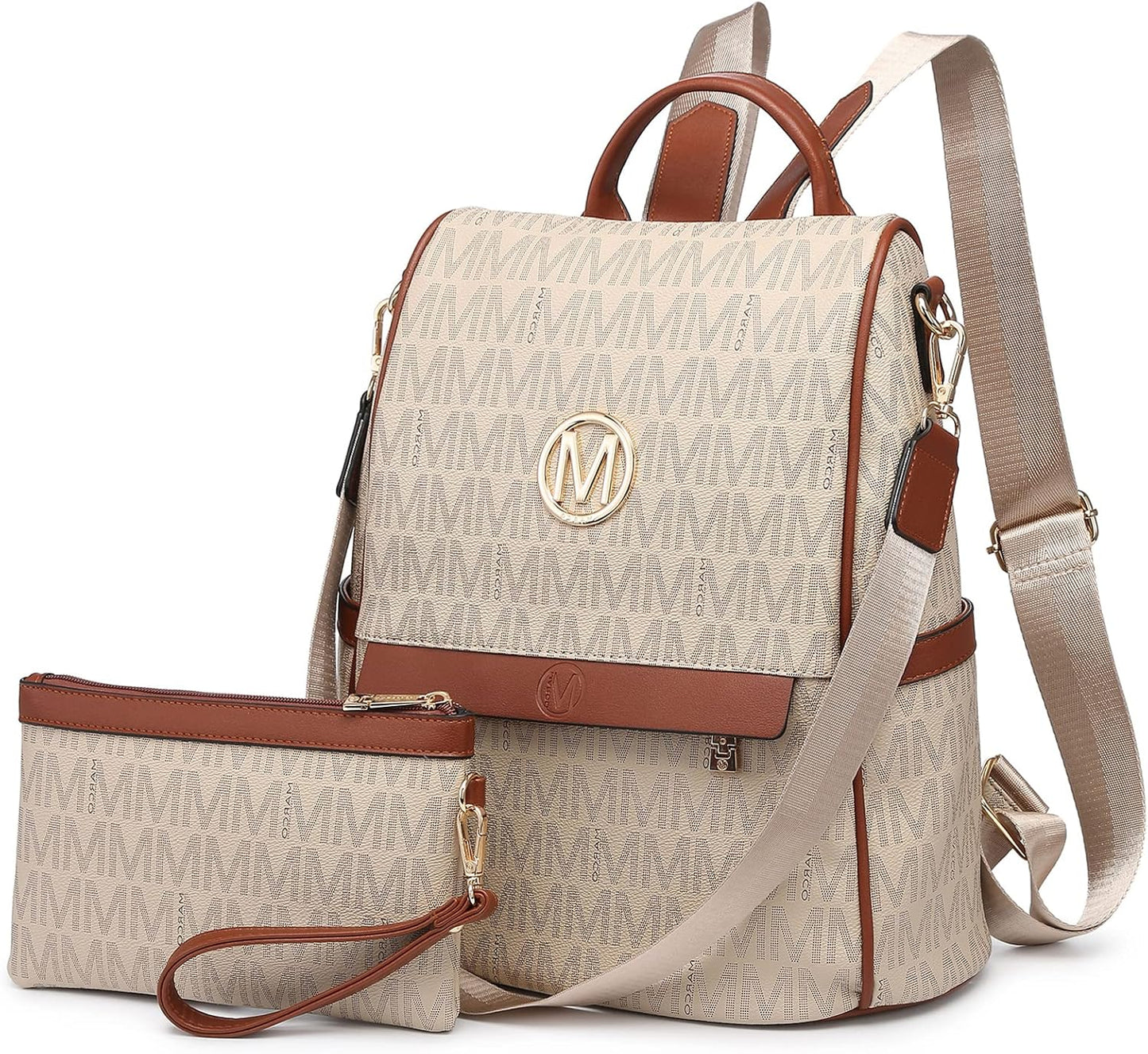 MKP Women Fashion Backpack Purse with Anti-Theft Design