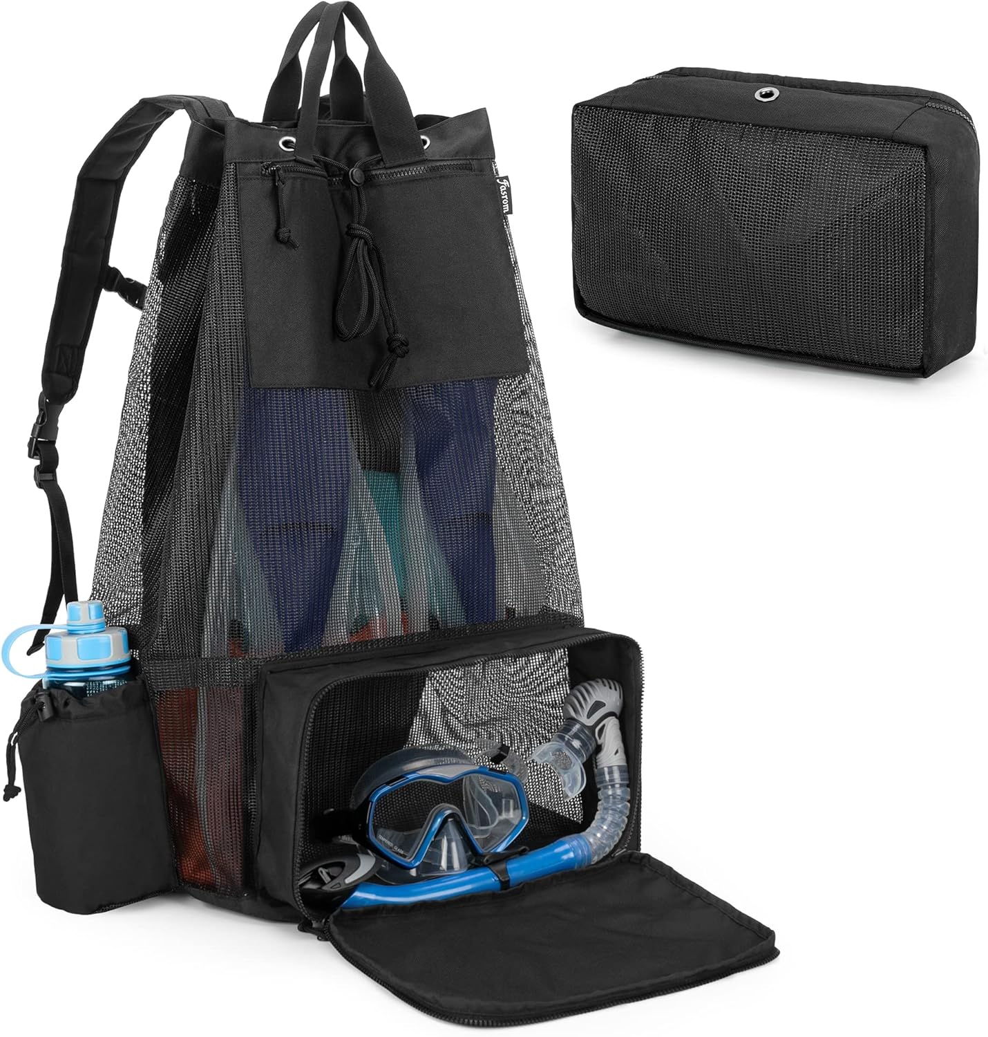 Fasrom XL Mesh Diving Bag - Organize Gear Easily!